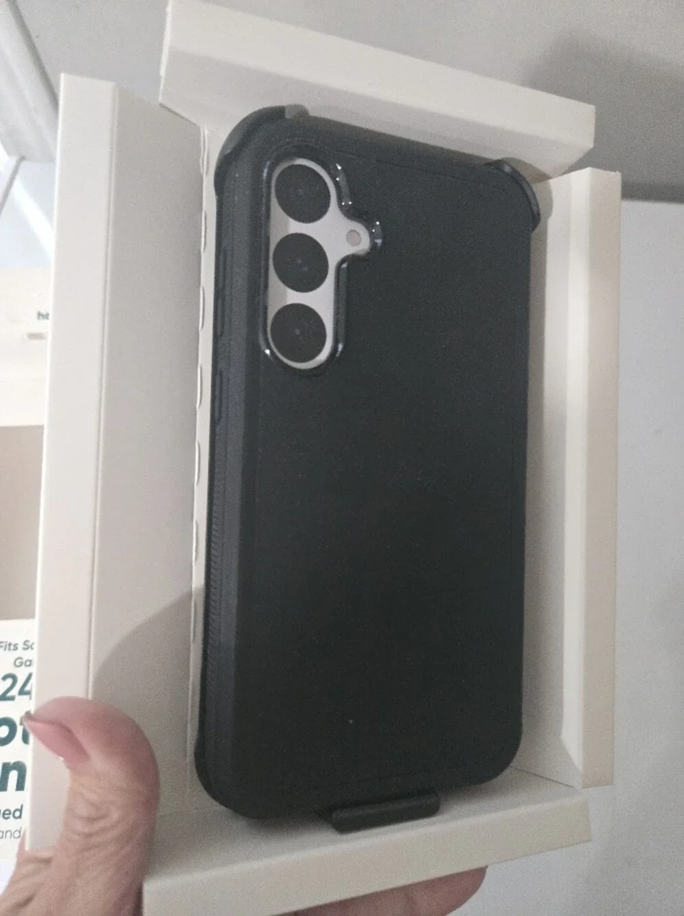 Nib s24+ rugged case with belt clip